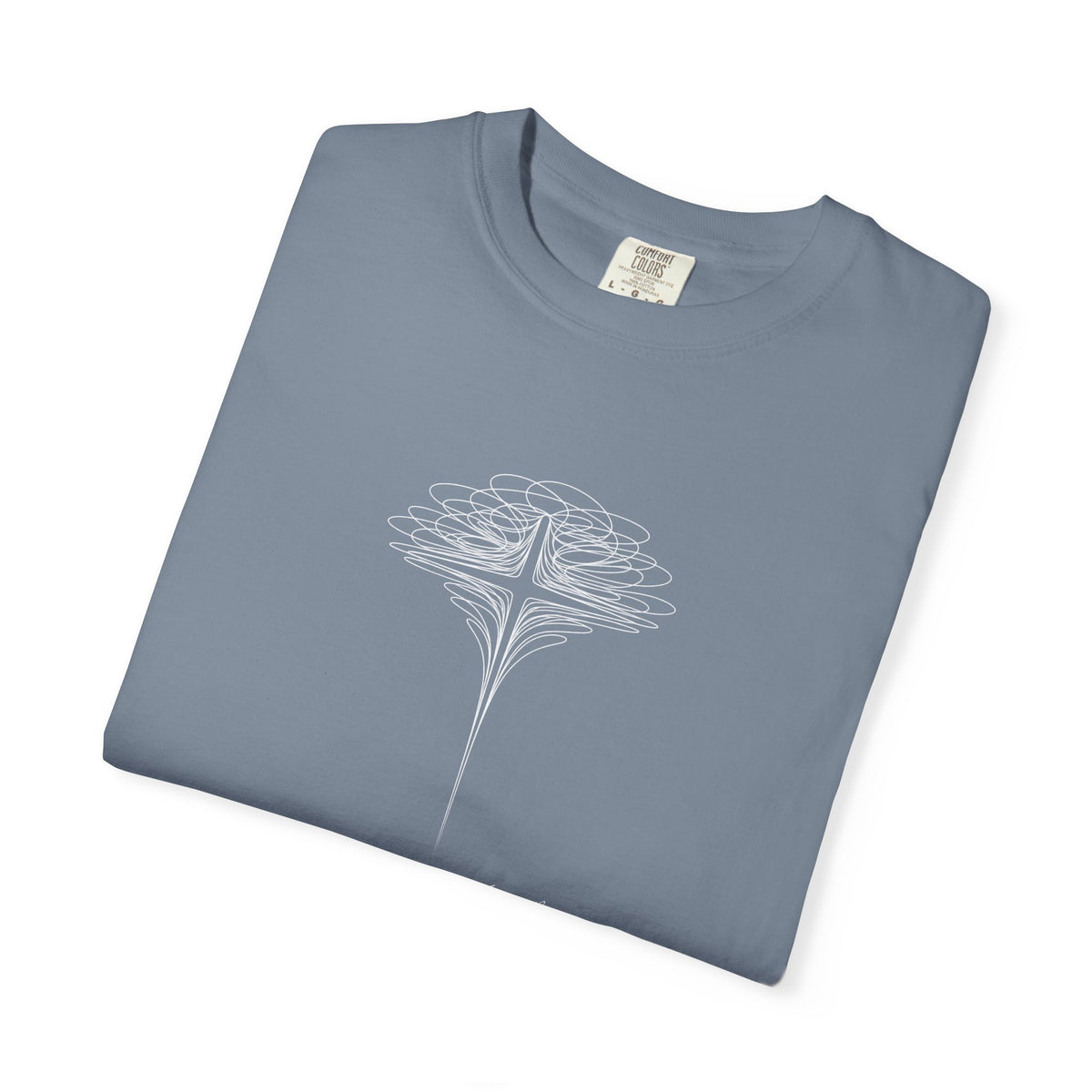 T-Shirt — 'He Carried It All' Cross Graphic Christian Tee