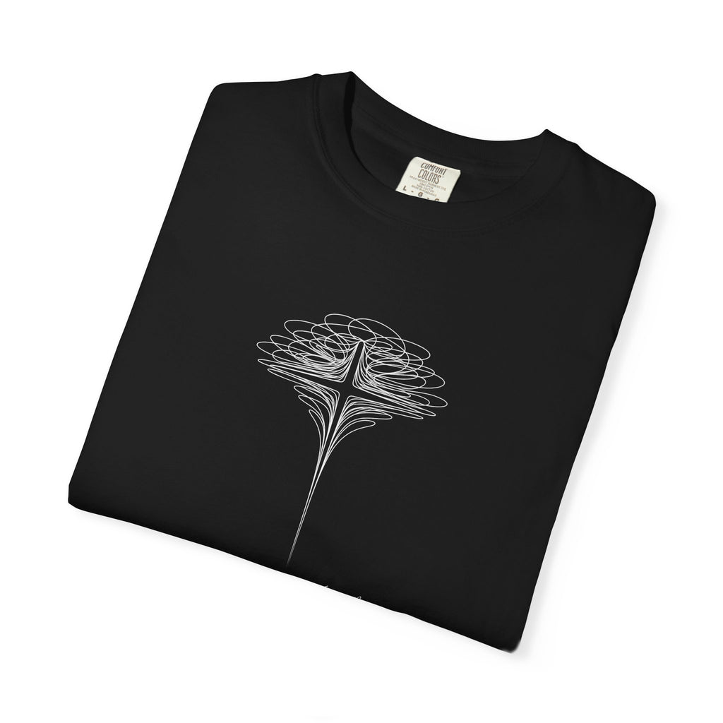 T-Shirt — 'He Carried It All' Cross Graphic Christian Tee