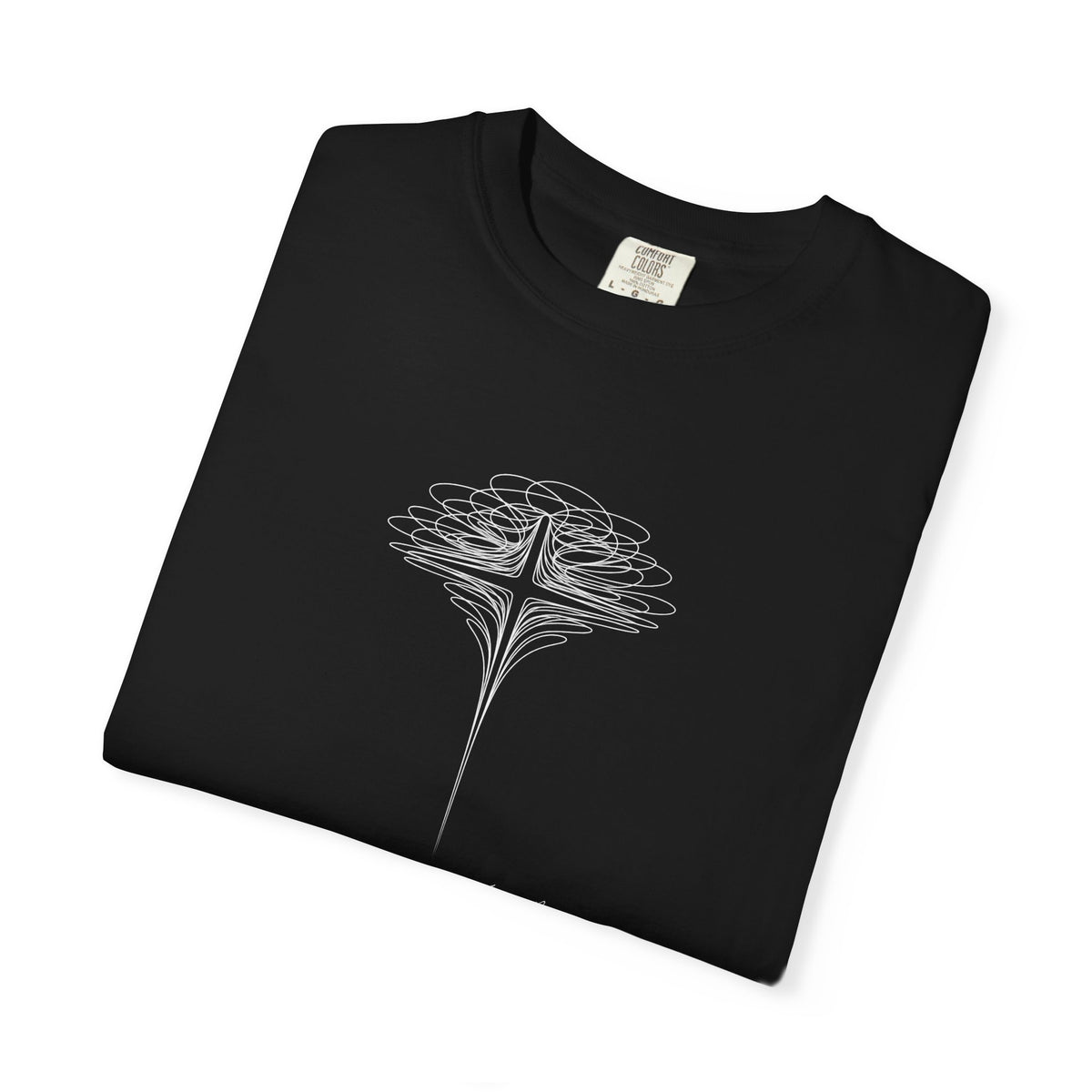 T-Shirt — 'He Carried It All' Cross Graphic Christian Tee