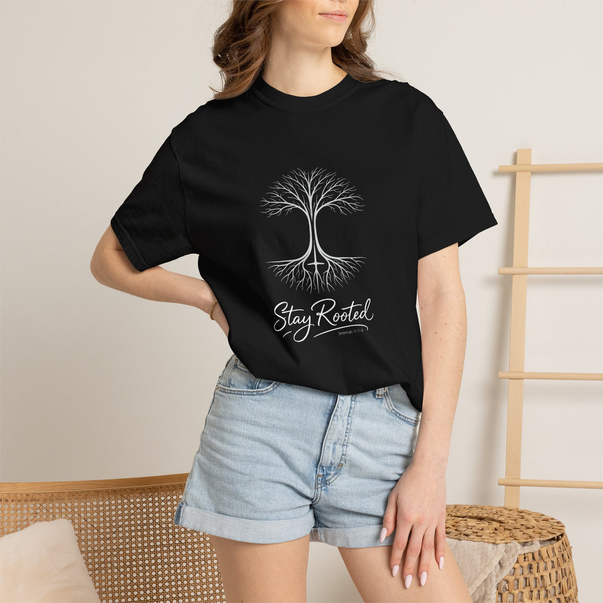 Stay Rooted T-Shirt — Tree of Life Graphic Tee