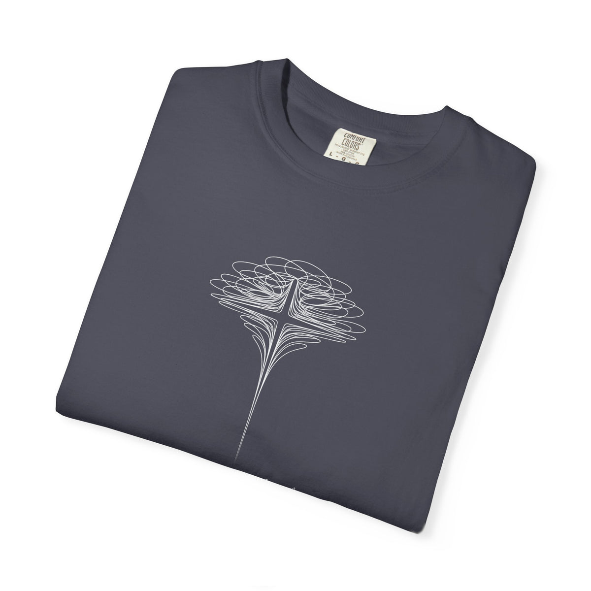 T-Shirt — 'He Carried It All' Cross Graphic Christian Tee