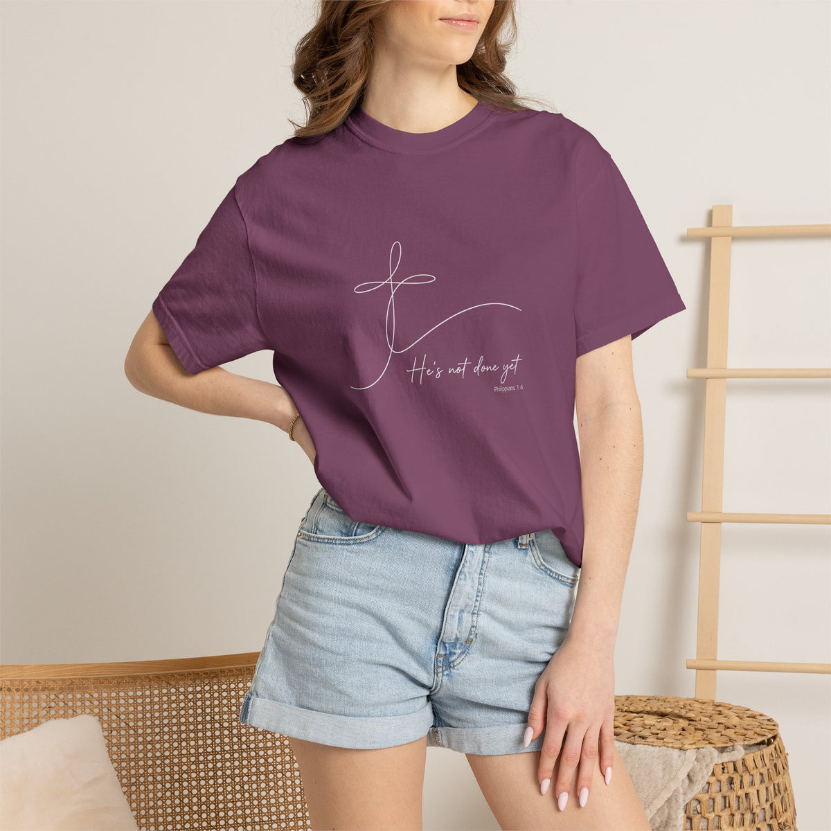 He's Not Done Yet - Comfort Colors Tee