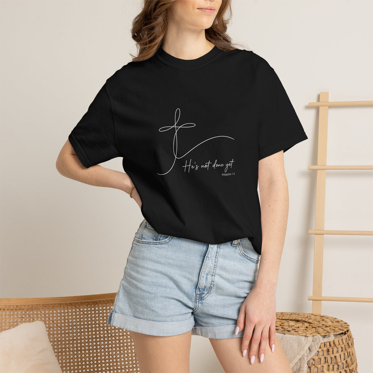 He's Not Done Yet - Comfort Colors Tee
