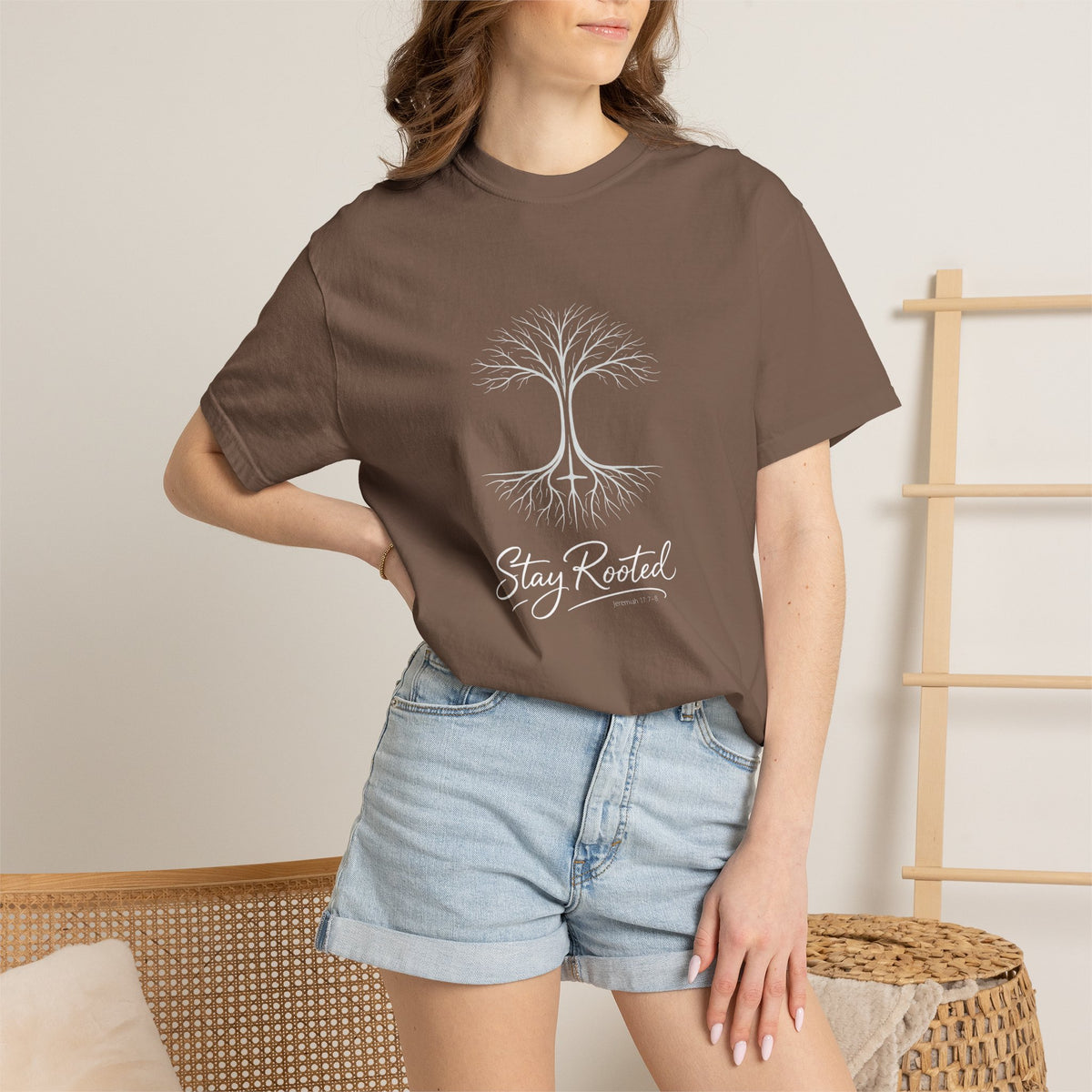Stay Rooted T-Shirt — Tree of Life Graphic Tee