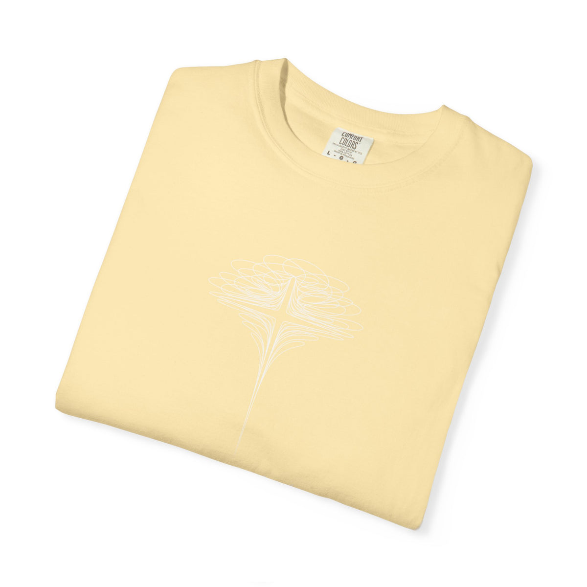 T-Shirt — 'He Carried It All' Cross Graphic Christian Tee