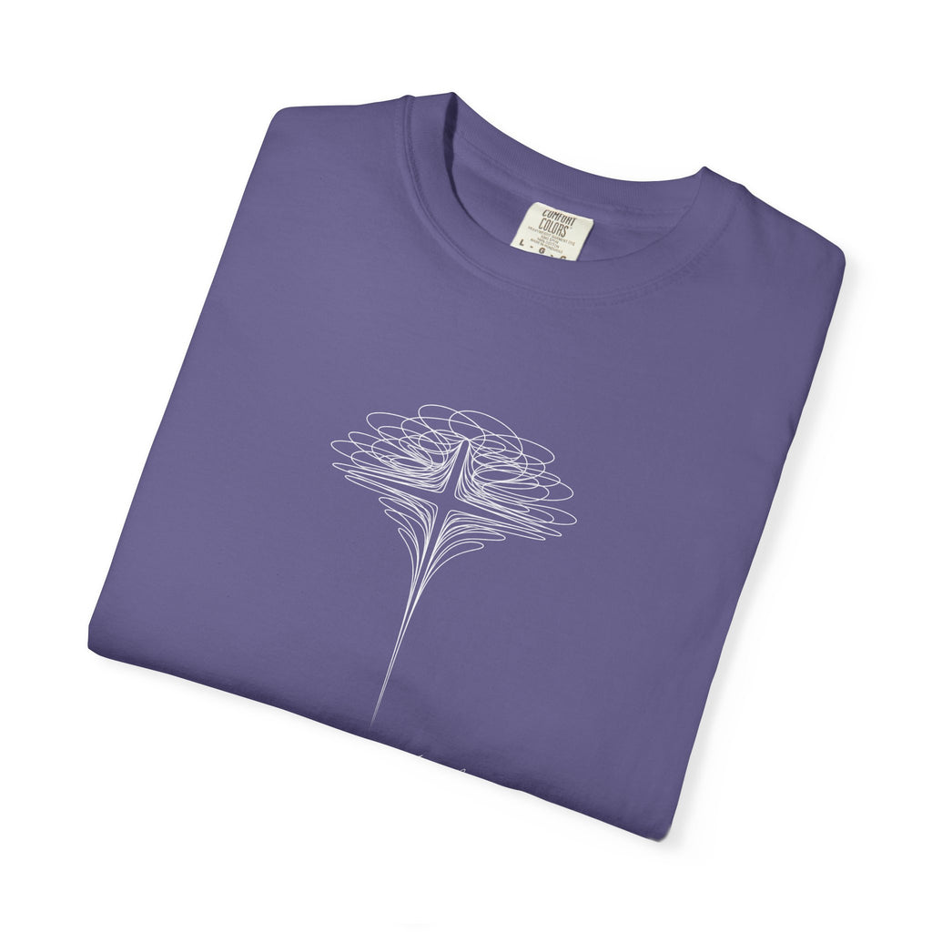 T-Shirt — 'He Carried It All' Cross Graphic Christian Tee