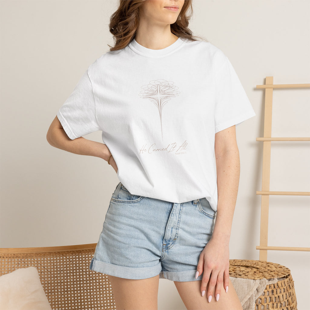 Stay Rooted Tree T-Shirt — Jeremiah 17:7–8