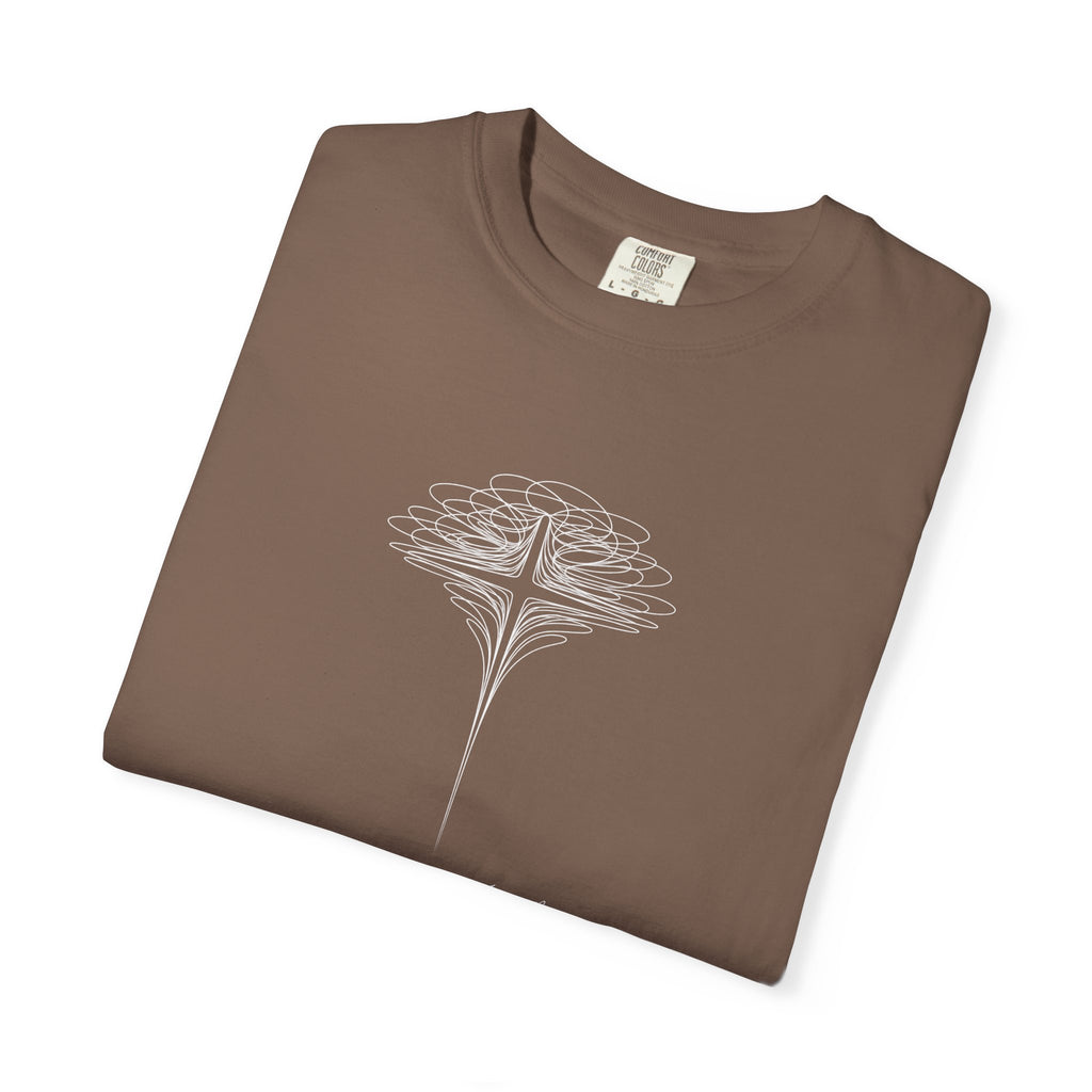 T-Shirt — 'He Carried It All' Cross Graphic Christian Tee