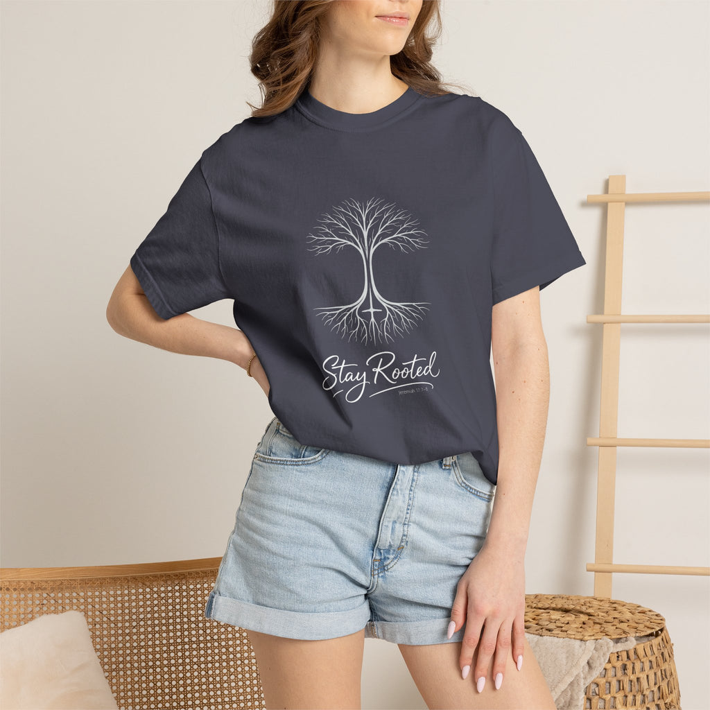 Stay Rooted T-Shirt — Tree of Life Graphic Tee