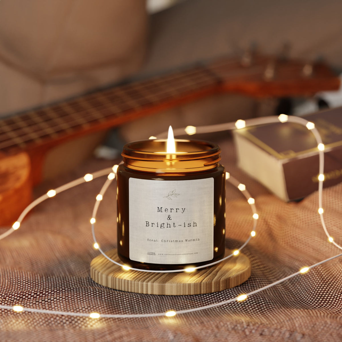 "Merry & Bright-ish" (Christmas Warmth) Soy Candle