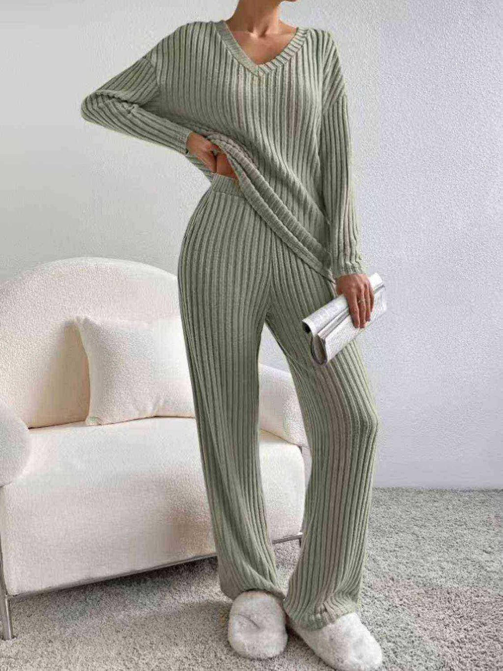 Soft Knit Lounge Set